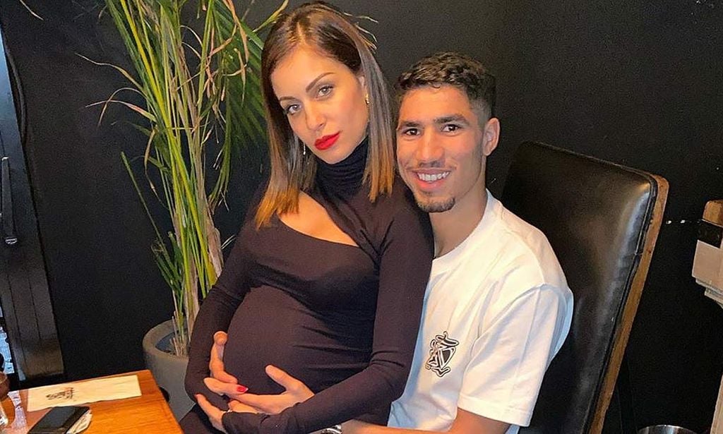 Hiba Abouk y Achraf Hakimi, más románticos que nunca cuando están a punto de ser papás