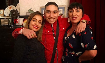 Hiba Abouk, noche flamenca con amigos antes de dar la bienvenida a su bebé