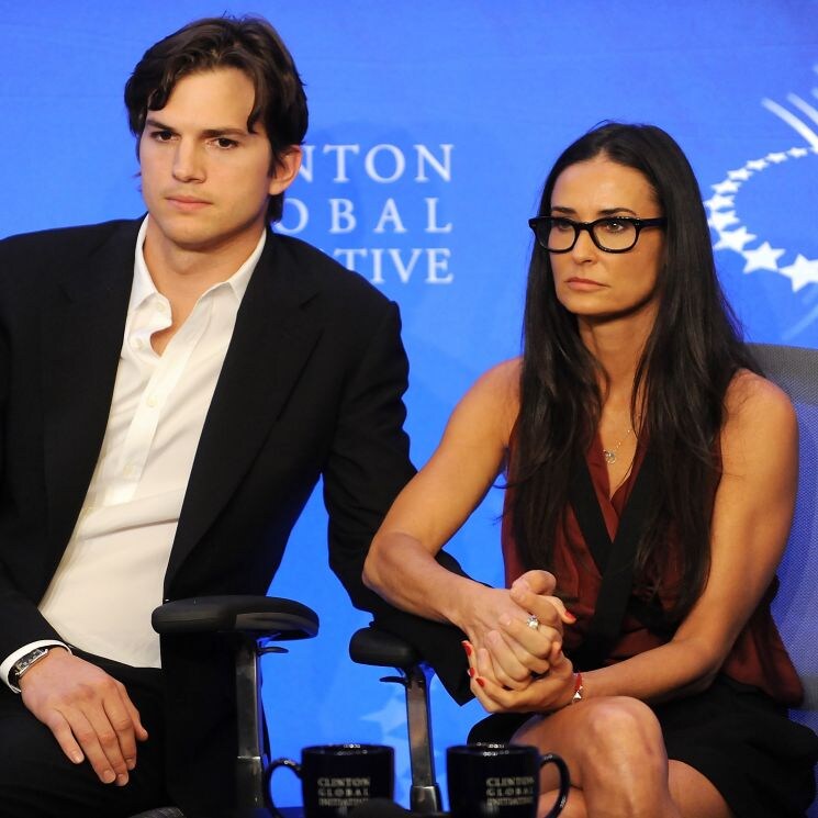 Ashton Kutcher habla de las hijas de Demi Moore tras las polémicas memorias de la actriz