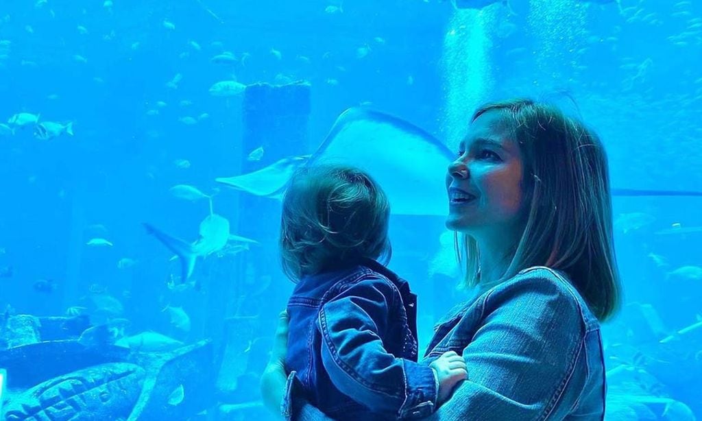 La emoción de Natalia Sánchez y Marc Clotet al 'descubrir el mundo' a través de su hija Lia