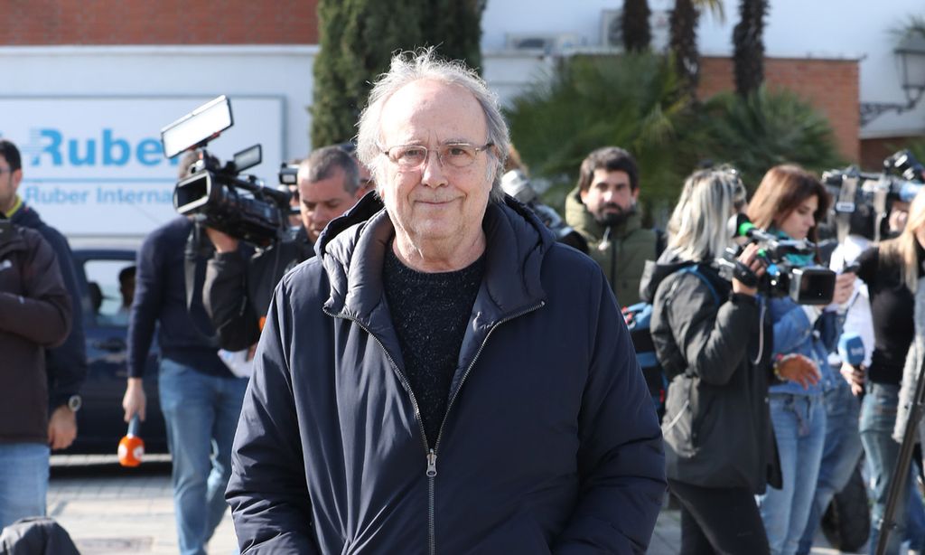 Las palabras de Joan Manuel Serrat tras visitar a Joaquín Sabina en el hospital: 'Está en un camino de recuperación'