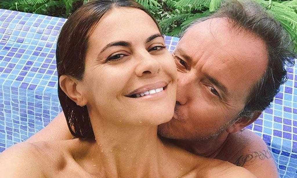 Sesiones de yoga y barbacoa con amigos, María José Suárez celebra los 45 años de su marido