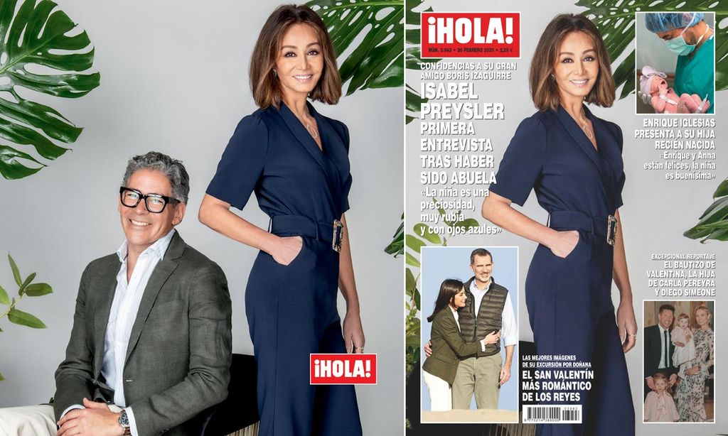 En ¡HOLA!, Isabel Preysler, primera entrevista tras haber sido abuela