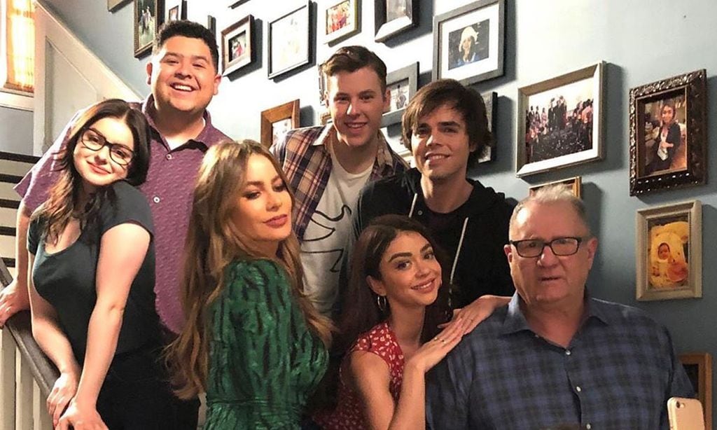 Los actores de 'Modern Family', una piña en el adiós de la serie