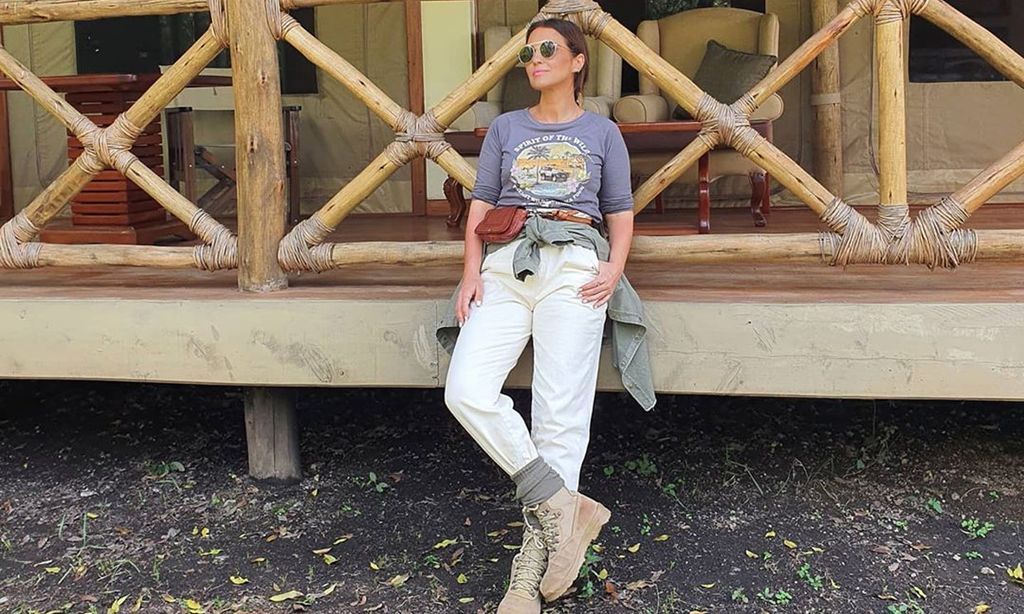 Paula Echevarría y su inesperado encuentro con un masái 'influencer'