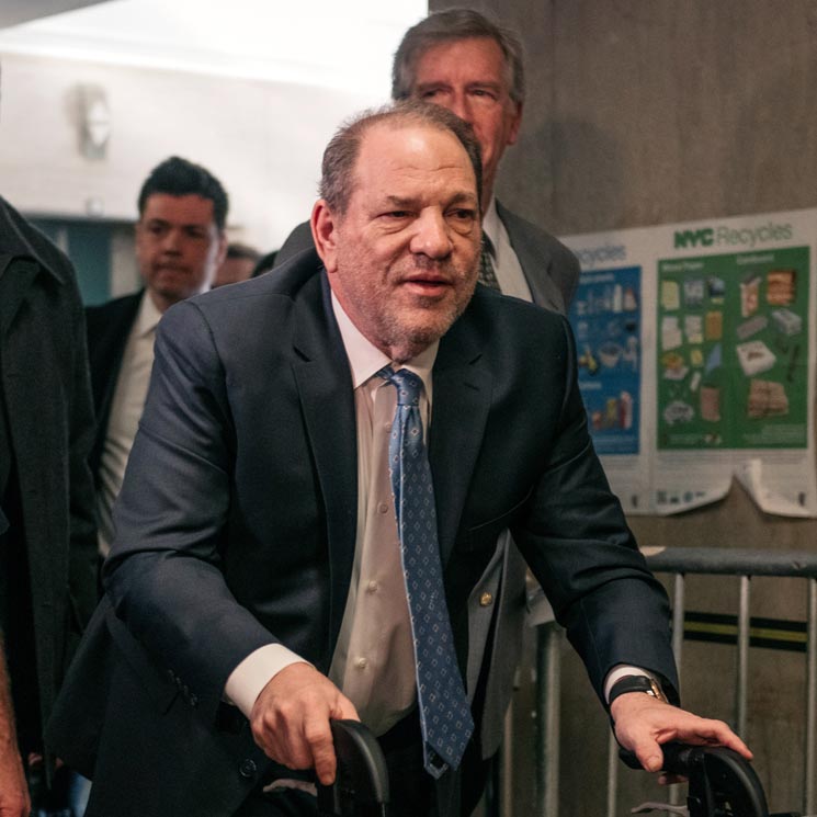 Harvey Weinstein pasa la noche en el hospital tras su condena y las reacciones no se hacen esperar 