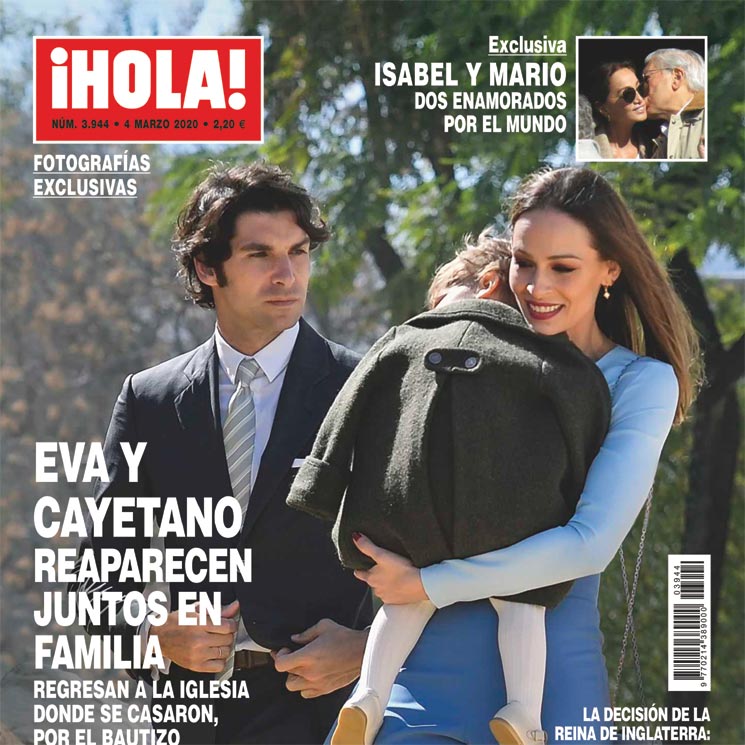 Fotografías exclusivas en ¡HOLA!, Eva González y Cayetano Rivera reaparecen juntos en familia