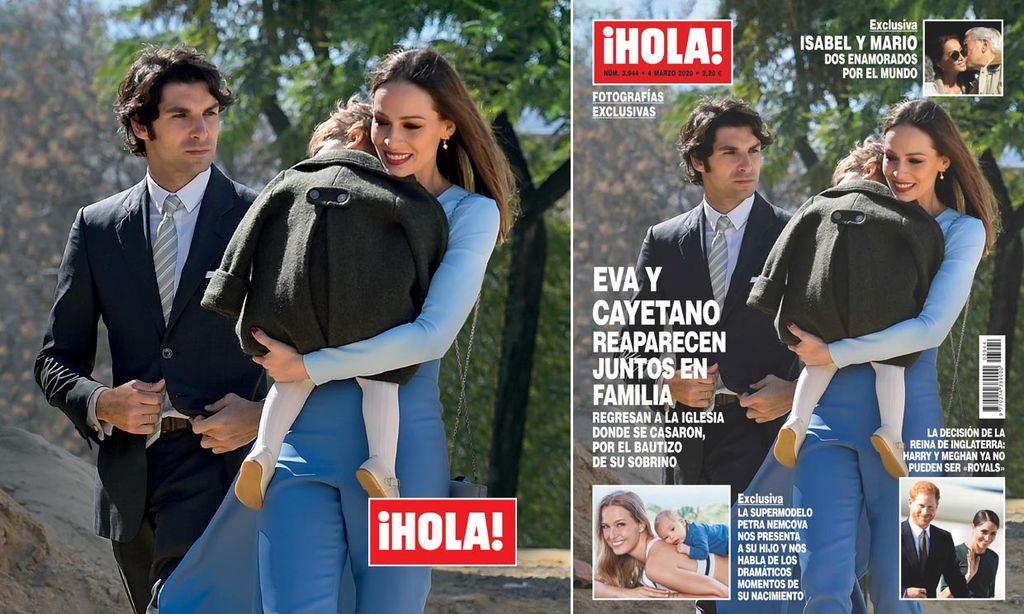 Fotografías exclusivas en ¡HOLA!, Eva González y Cayetano Rivera reaparecen juntos en familia