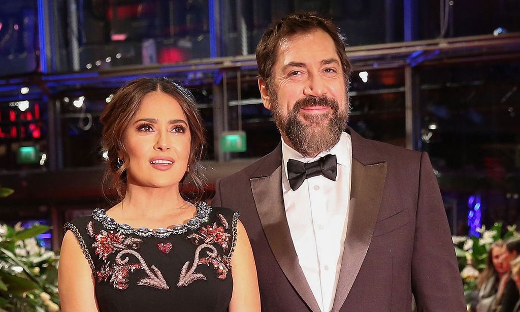 Los piropos de Salma Hayek a Javier Bardem: 'Es mi actor favorito y ¡está casado con mi mejor amiga!'