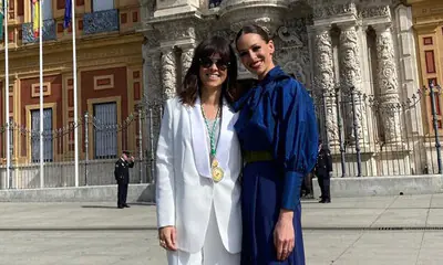 El motivo por el que Eva González se ha emocionado en la entrega de medallas del Día de Andalucía