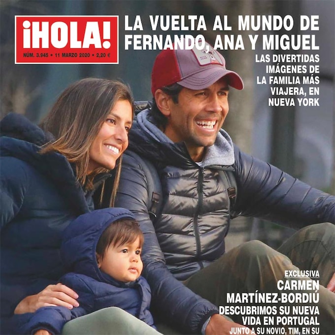 En ¡HOLA!, la vuelta al mundo de Fernando, Ana y Miguel