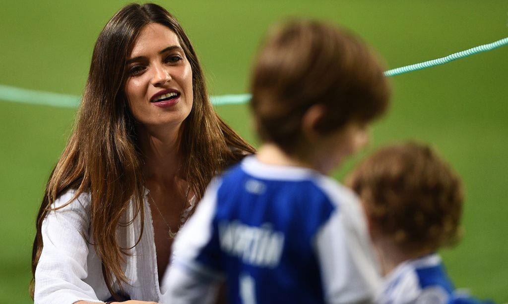 Las tardes de fútbol de Sara Carbonero con Martín y Lucas