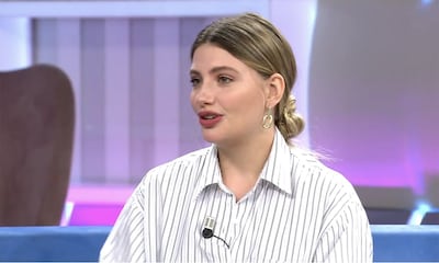 Miriam Giovanelli reaparece en televisión a los tres meses de dar a luz