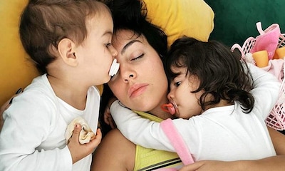 ¡Puro amor! Georgina Rodríguez se derrite con la imagen más tierna de sus niños