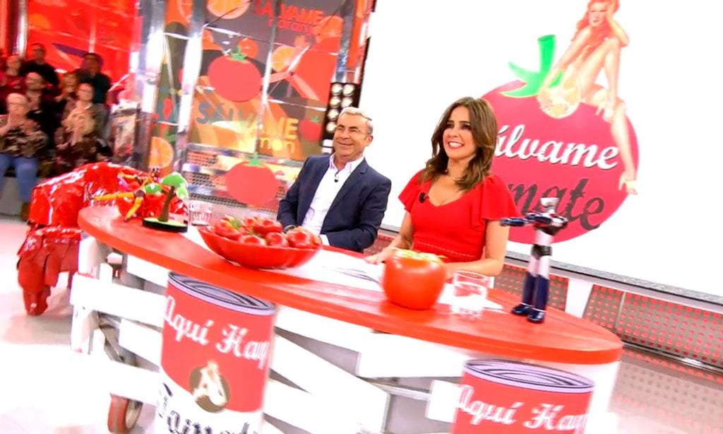 Jorge Javier Vázquez y Carmen Alcayde, juntos de nuevo en el regreso de 'Aquí hay tomate'