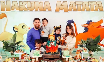 ¡Hakuna matata! Leo Messi y Antonela Roccuzzo celebran una fiesta temática por el cumpleaños de su hijo