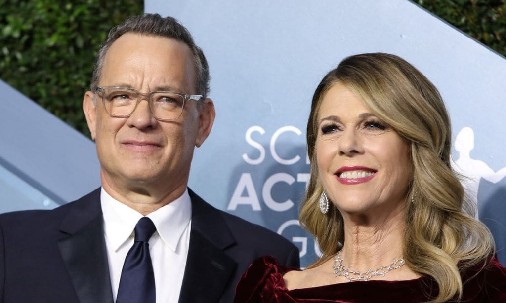 El actor Tom Hanks y su mujer Rita Wilson se contagian de coronavirus