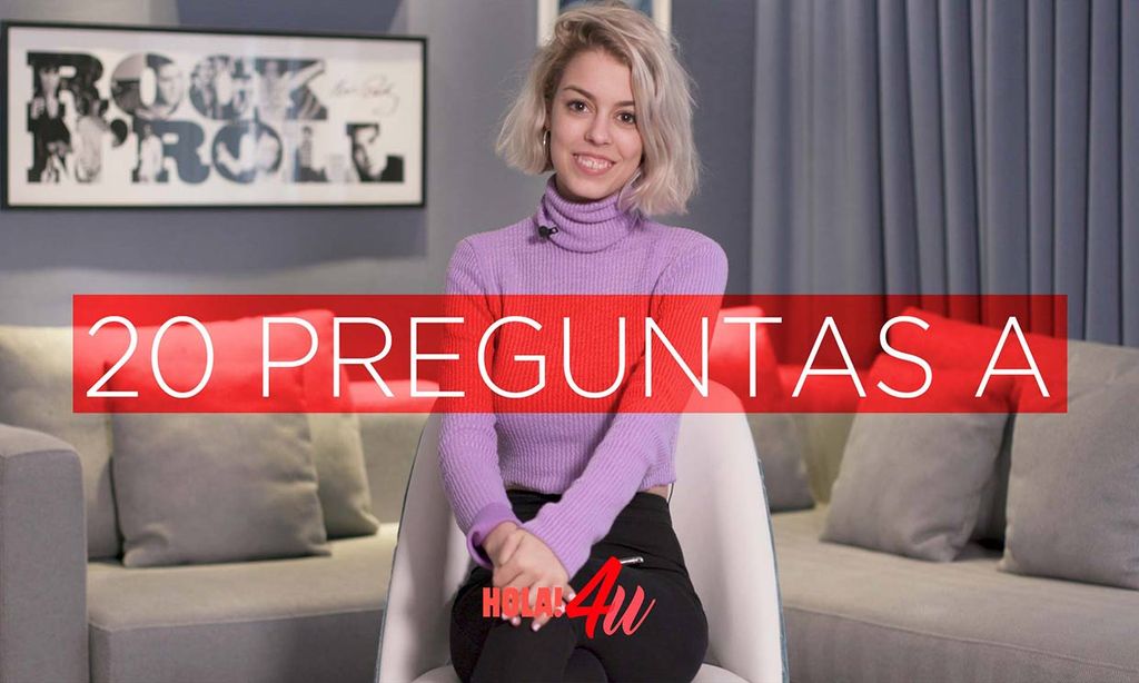 ¿Quién fue su primer 'crush'? ¿Qué le obsesiona? Nerea Rodríguez responde a las 20 preguntas de HOLA!4U