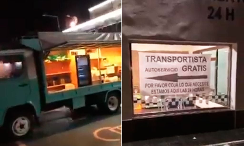 El precioso gesto de un restaurante de carretera para apoyar a los camioneros