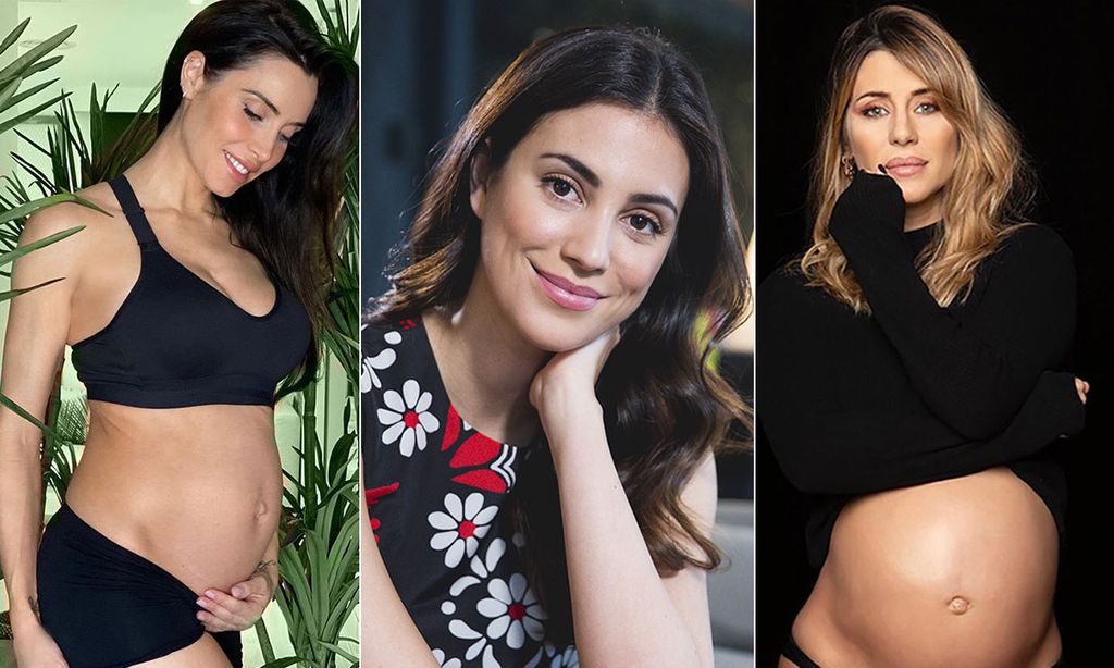 Alessandra de Osma, Malú, Pilar Rubio o Elena Tablada aguardan con valentía y serenidad el nacimiento de sus bebés