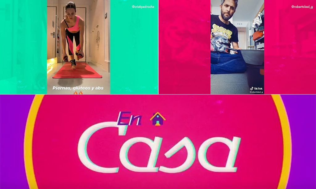 'En casa': ponte en forma con Cristina Pedroche y no te pierdas el divertido juego musical de Roberto Leal