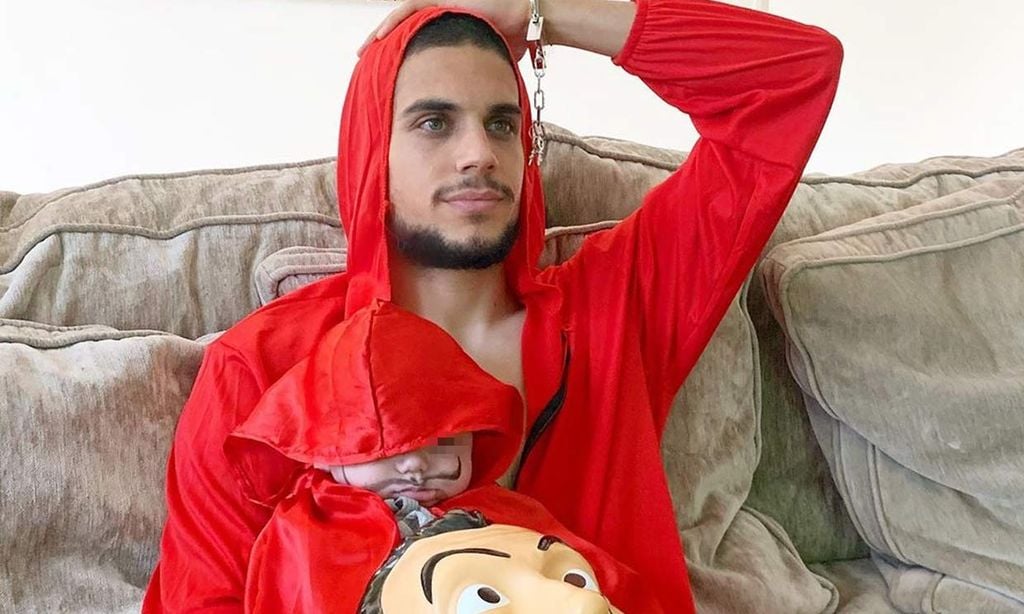 Marc Bartra y sus hijos se 'incorporan' a la nueva temporada de 'La casa de papel'