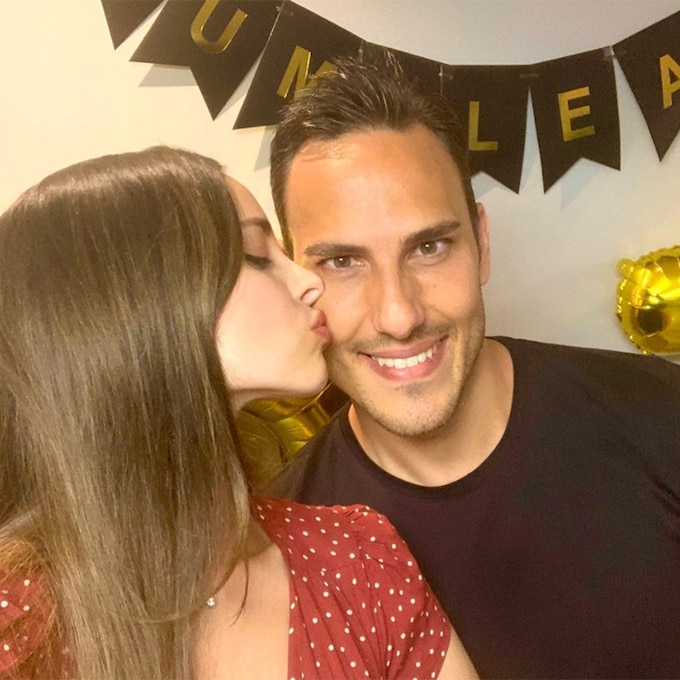 Lorena Van Heerde sorprende a su marido con una fiesta de cumpleaños: 'Confinados pero felices'