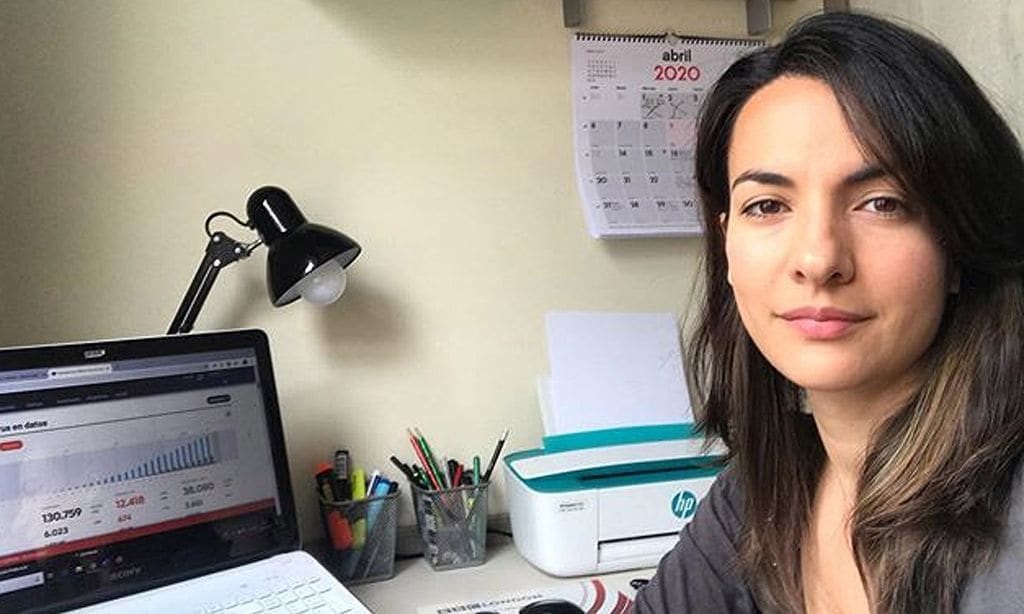 Esther Vaquero vuelve al trabajo tras su maternidad y... algo ha cambiado
