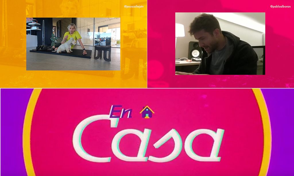 Pablo Alborán no para de trabajar ni Jesús Calleja de entrenar en este episodio de 'En casa'