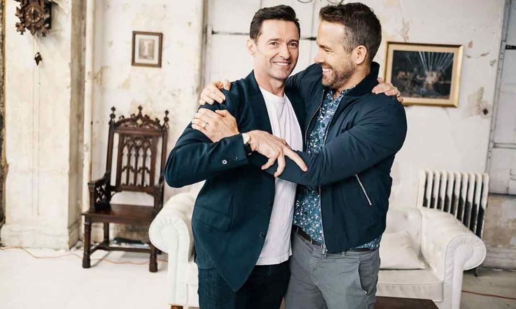 La broma de Ryan Reynolds a Hugh Jackman en su aniversario de boda