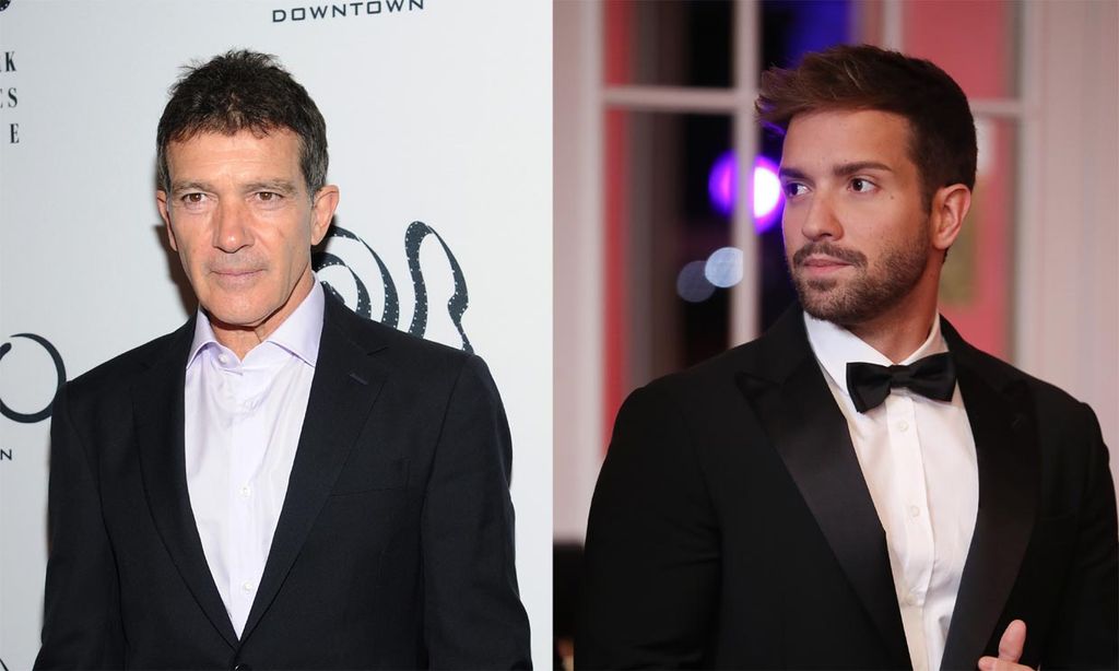 Antonio Banderas y Pablo Alborán