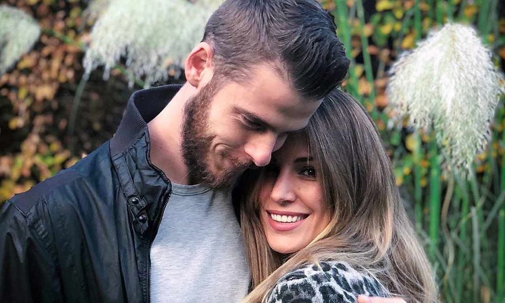 La cariñosa reacción de Edurne al ver una significativa foto de la infancia de David de Gea