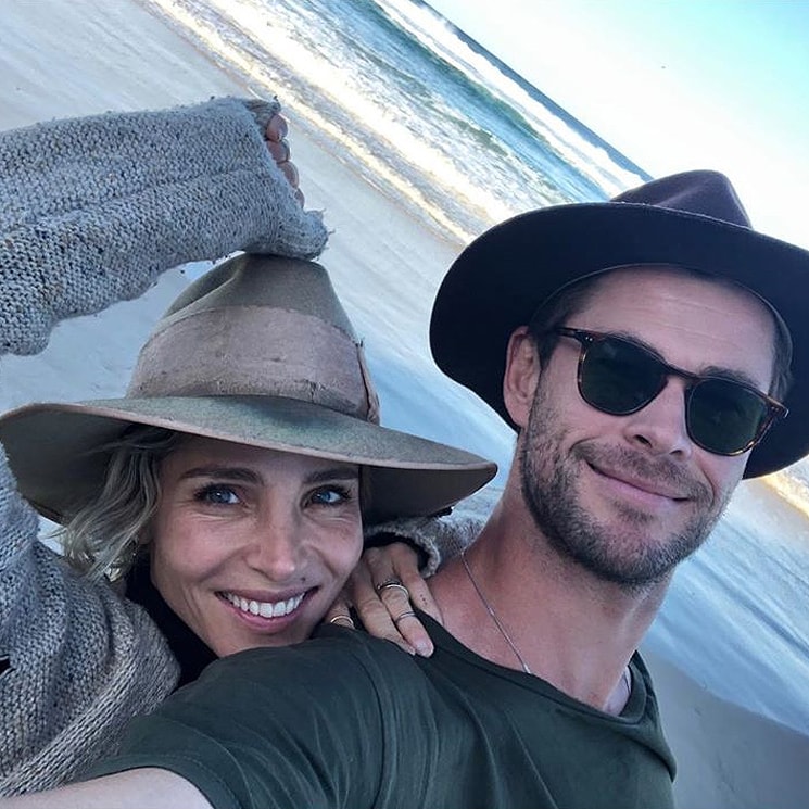 Uno de los hijos de Chris Hemsworth y Elsa Pataky, invitado sorpresa en una entrevista de papá