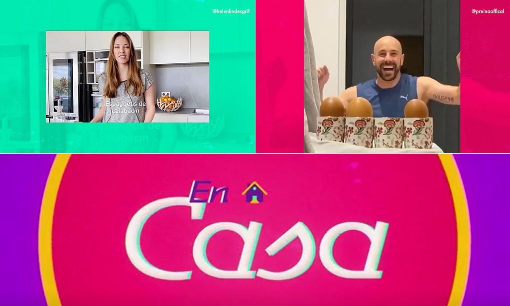 Cocina con Helen Lindes o diviértete con el reto de Pepe Reina en esta entrega de 'En casa'