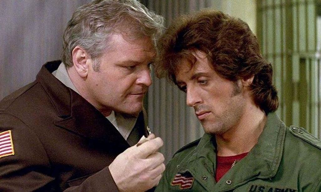 Emotiva despedida de Sylvester Stallone a Brian Dennehy, actor de 'Acorralado'