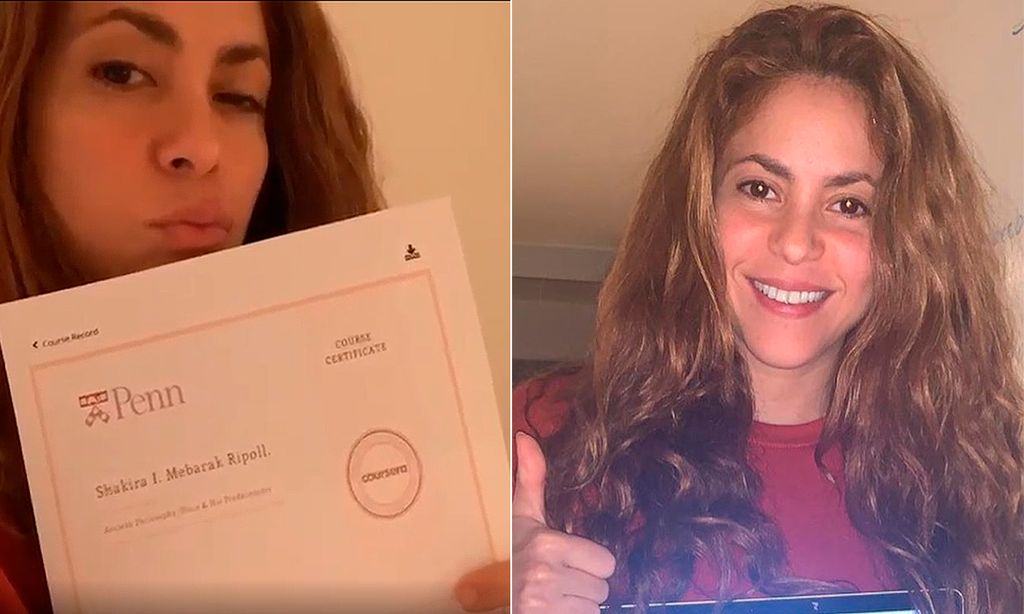 Shakira se ha sacado un título universitario