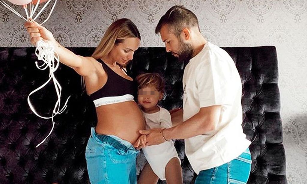 Jordi Alba y Romarey Ventura anuncian que están esperando su segundo hijo
