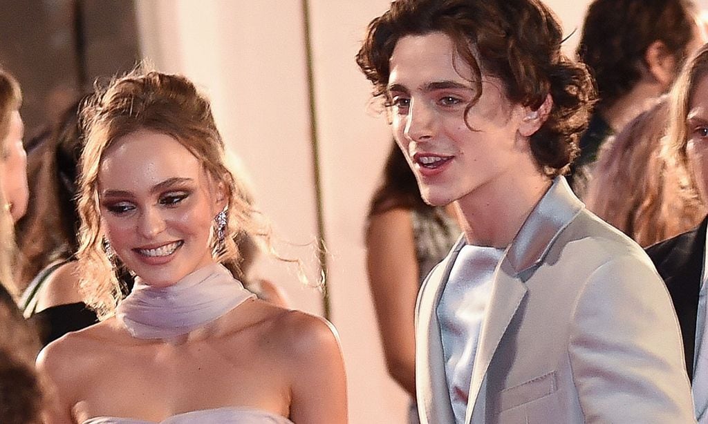 Thimothée Chalamet y Lily-Rose Depp