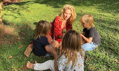 Elsa Pataky y Chris Hemsworth se convierten en jardineros para crear un huerto en casa con sus hijos