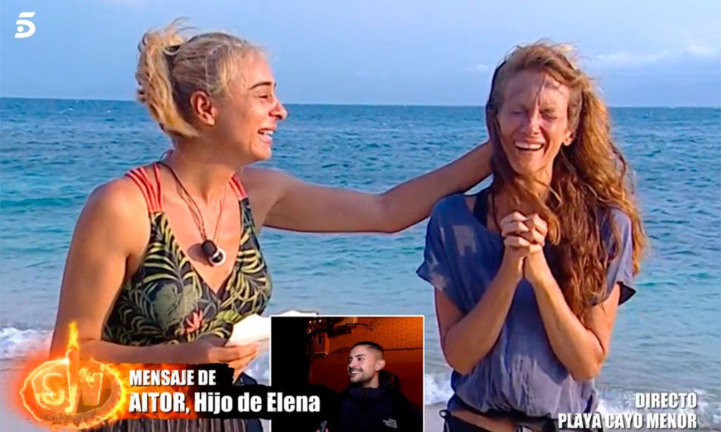 Elena rompe a llorar gracias a la sorpresa de su hija Adara: '¡Qué regalo me acabas de hacer!'