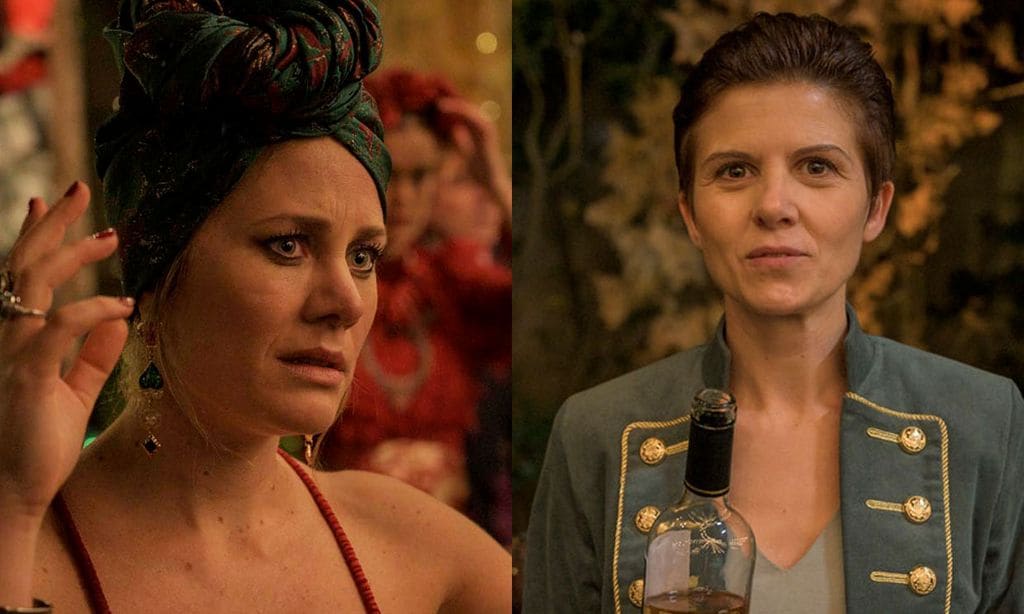Charlamos con Isabel Naveira y Lisi Linder, La Flaca y Mónica en 'Vis a vis: El Oasis'