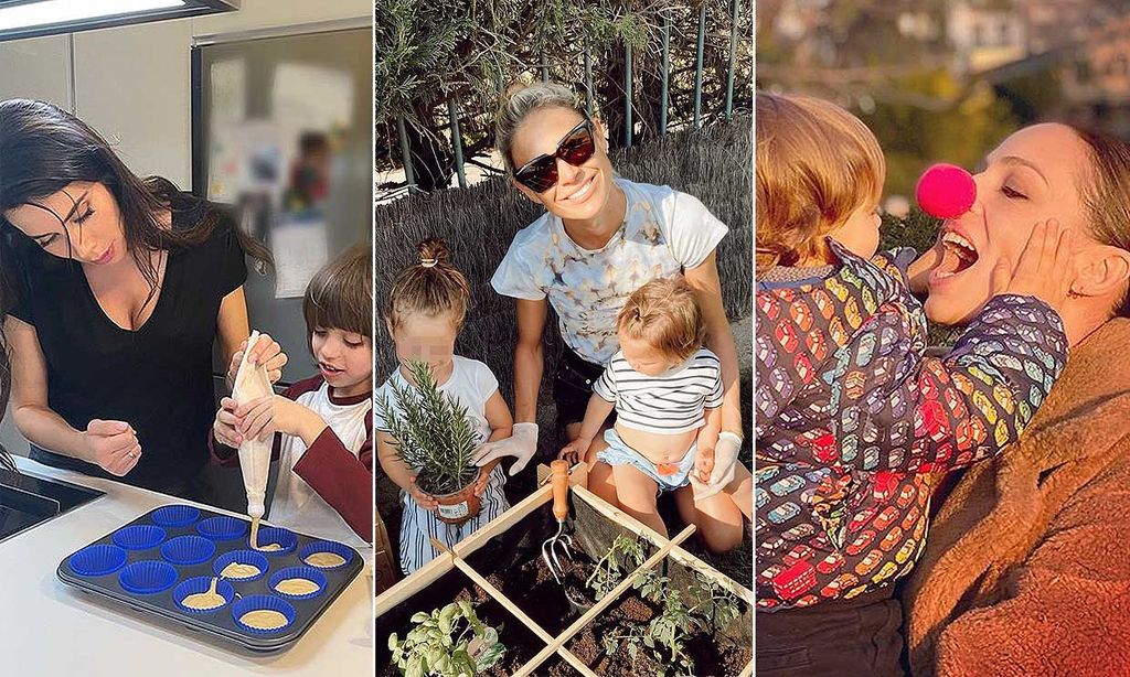 Tú eliges: ¿Qué mamá ha protagonizado los momentos más simpáticos con sus hijos esta cuarentena?