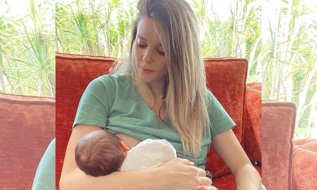 'Una complicidad incomparable', la imagen más tierna de Lorena Gómez y su bebé