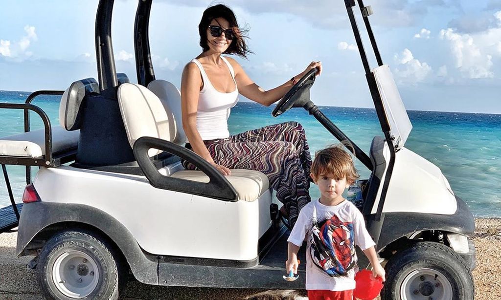 El increíble parecido de Elías, el hijo de María José Suárez, con Mowgli