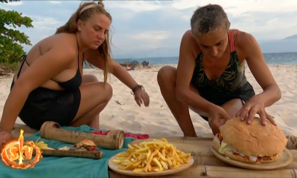 Rocío y Ana María en Supervivientes