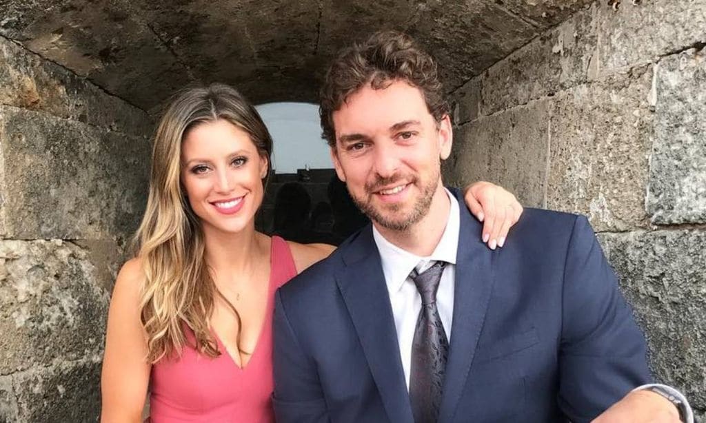 Catherine McDonnell y Pau Gasol