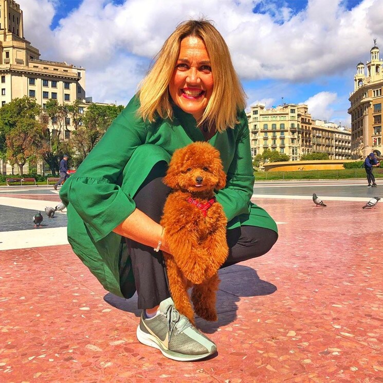 El perro de Mayka Navarro se cuela en un directo con Ana Rosa Quintana