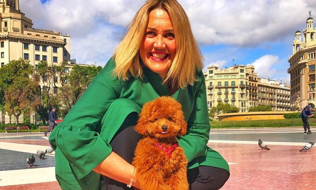 El perro de Mayka Navarro se cuela en un directo con Ana Rosa Quintana