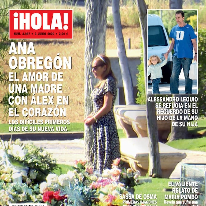 En ¡HOLA!: Ana Obregón, el amor de una madre con Álex en el corazón
