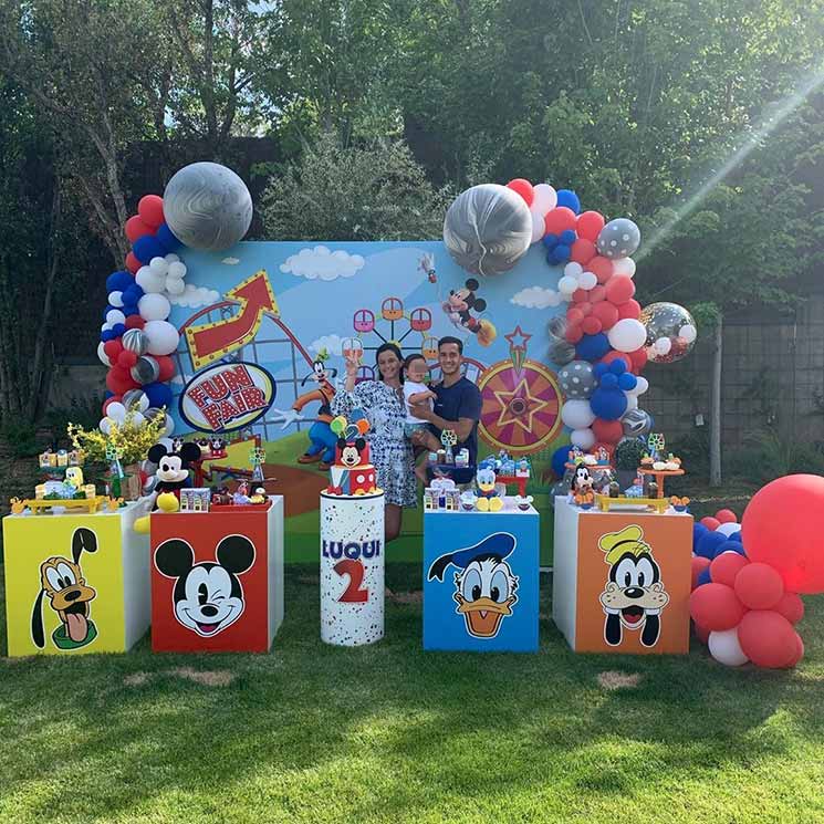 El espectacular cumpleaños temático que Lucas Vázquez y Macarena Rodríguez han organizado a su hijo